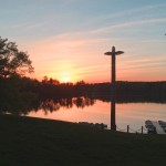 Totem Pole at Sunset