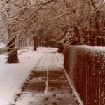 Winter Sidewalk